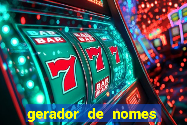 gerador de nomes de guerra